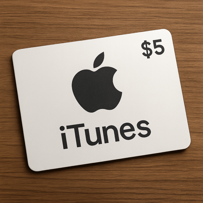 ⁦Apple iTunes Gift Card iTunes Key UNITED STATES⁩ - الصورة ⁦1⁩